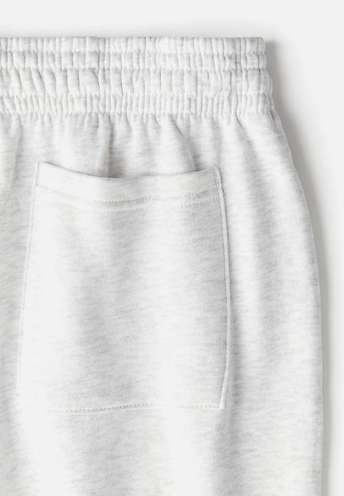 H&M - Wide joggers - light grey 