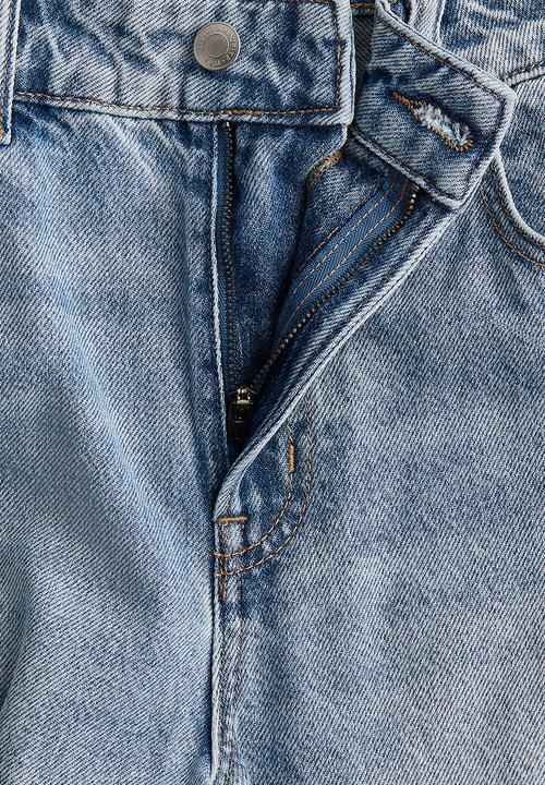H&M - Wide jeans - light denim blue