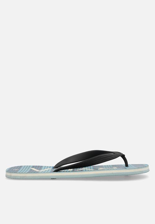 RVCA - Trenchtown Sandal - black lime