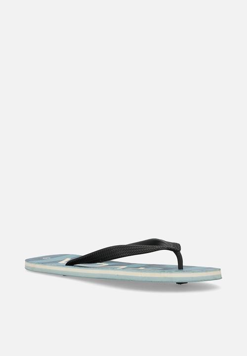 RVCA - Trenchtown Sandal - black lime
