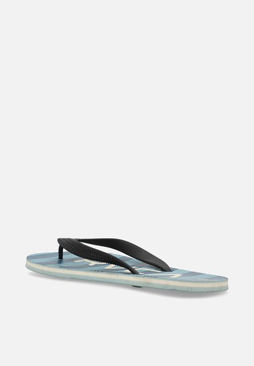 RVCA - Trenchtown Sandal - black lime