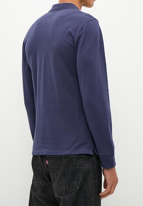 Levi’s® - Long sleeve slim housemark polo - Naval Academy