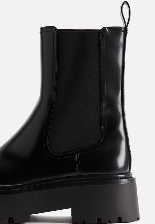 H&M - Chunky chelsea boots - black