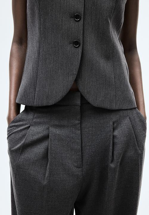 H&M - Tailored suit waistcoat - dark grey