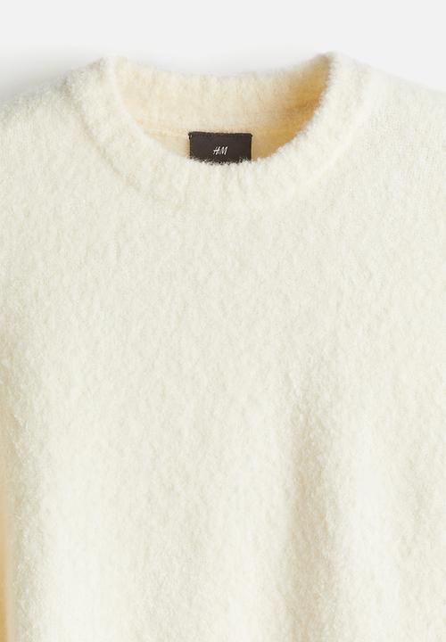 H&M - Regular fit fine-knit jumper - cream
