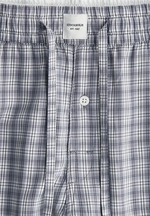 H&M - Lyocell-blend pyjama bottoms - grey,multi