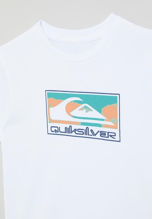 Quiksilver - Ev gradient box ss boys - white