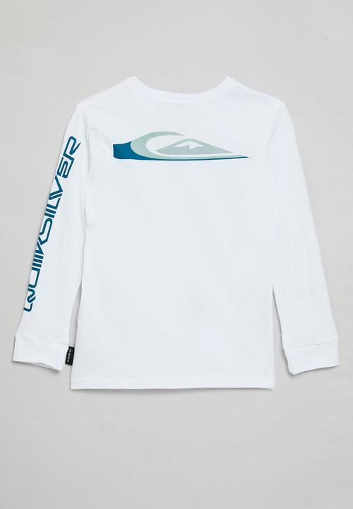 Quiksilver - Warp drive ls boys - white