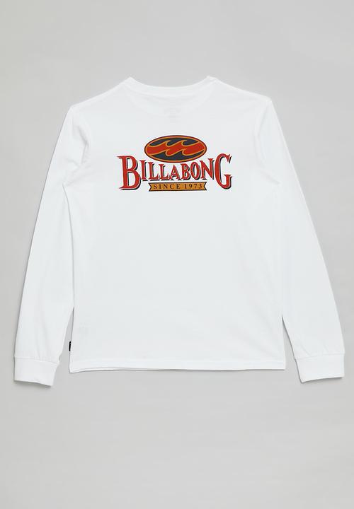Billabong  - Double spread ls l/s t-shirt - white