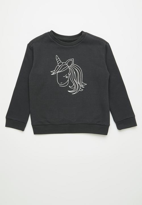 Pop Candy - 2 Pack sweatshirt - charcoal & cerise