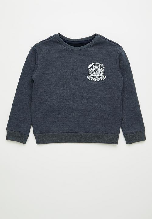 Pop Candy - 2 Pack sweatshirt - navy mel & charcoal