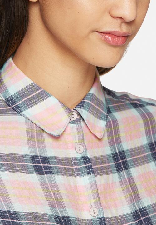 New Look - Bright check shirt
