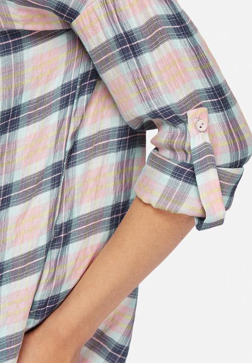 New Look - Bright check shirt