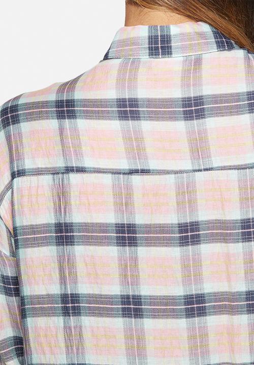 New Look - Bright check shirt