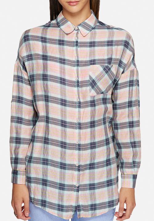New Look - Bright check shirt