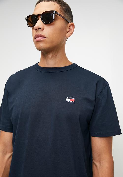 Tommy Hilfiger - Tjm Reg Lgtweight Badge Tee - Dark Night Navy