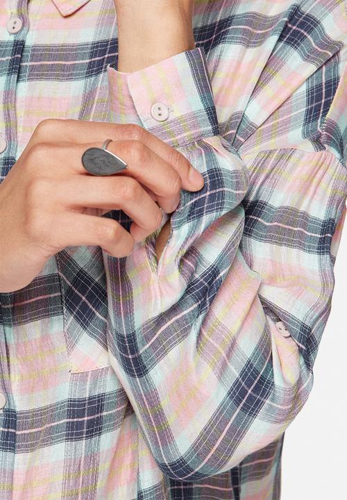New Look - Bright check shirt