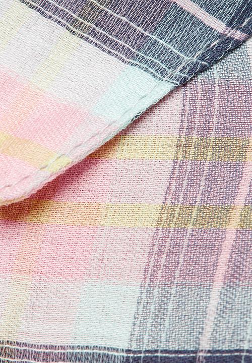 New Look - Bright check shirt