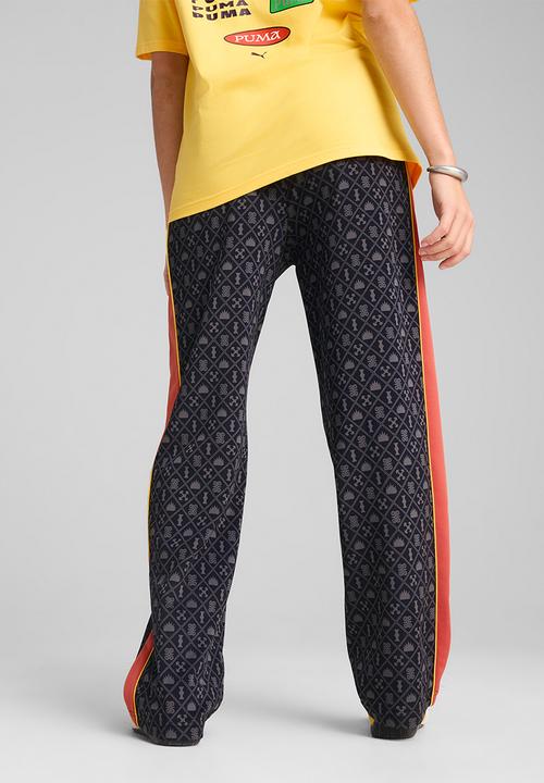 PUMA - Road To Unity Aop Straight Track Pants Dk Op - New Navy-Aop
