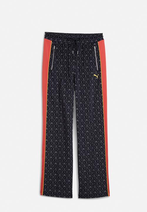PUMA - Road To Unity Aop Straight Track Pants Dk Op - New Navy-Aop