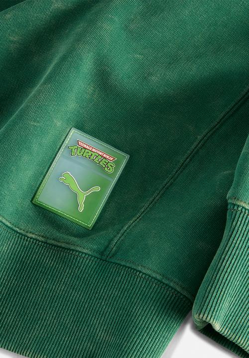 PUMA - PUMA X TMNT Relaxed Graphic Crew TR - Vine