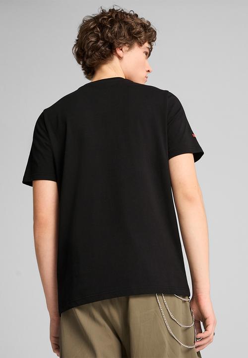 PUMA - F1 ESS Logo Tee - PUMA Black