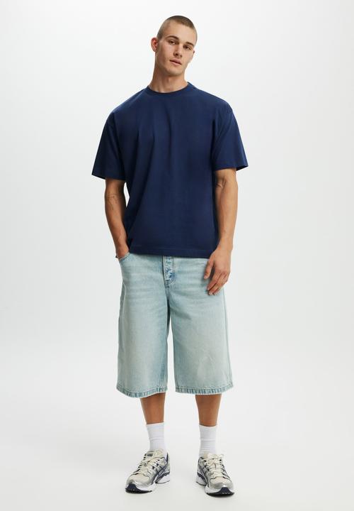 Cotton On - Box Fit T-shirt - True Navy