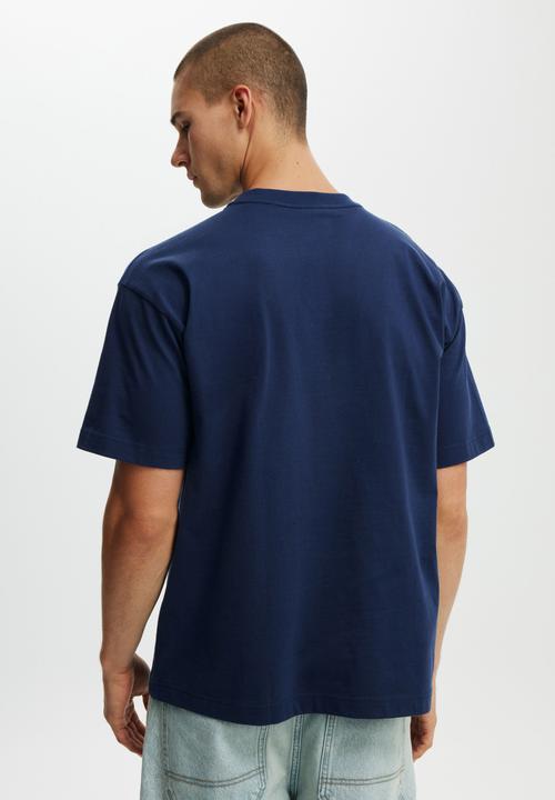 Cotton On - Box Fit T-shirt - True Navy