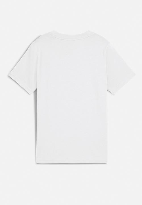 PUMA - Ess 2 color no.1 logotee - white