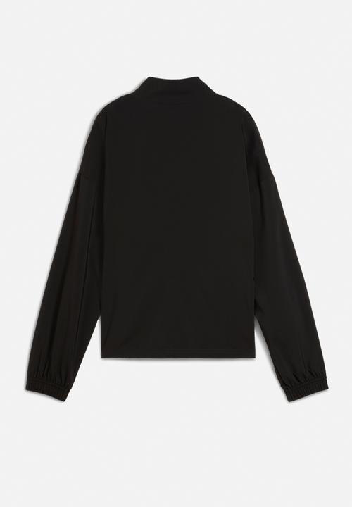 PUMA - Plus w puma strongwoven jacket - puma black