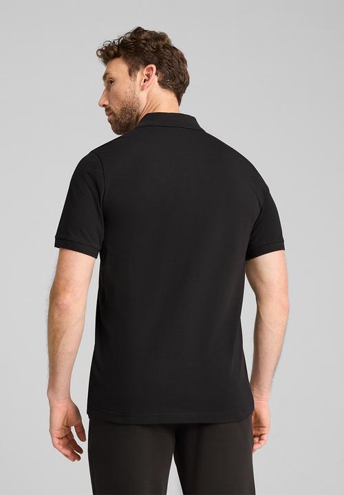 PUMA - Ess small puma logo pique polo m - puma black 