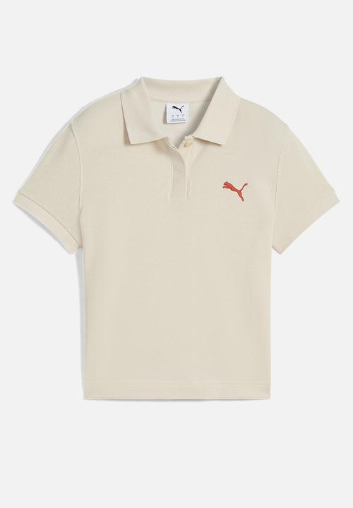 PUMA - Premium Ess Polo - Alpine Snow