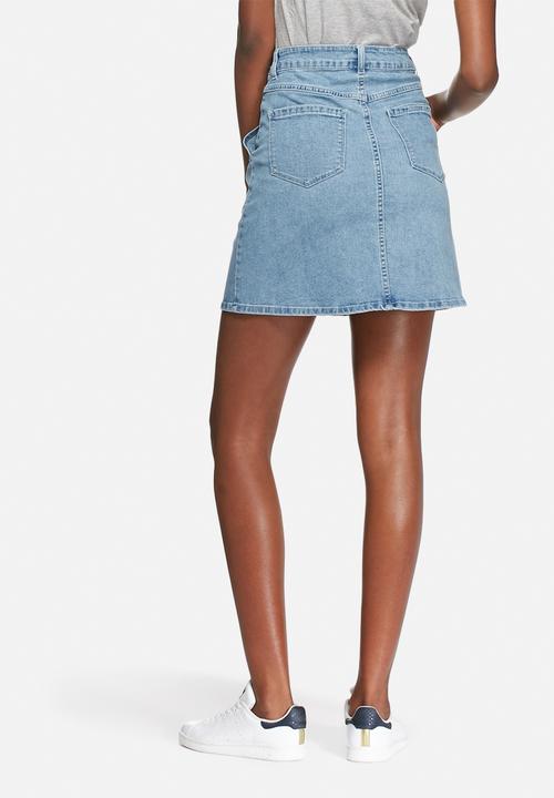 VILA - Lagos denim skirt