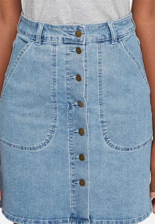 VILA - Lagos denim skirt