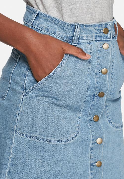 VILA - Lagos denim skirt