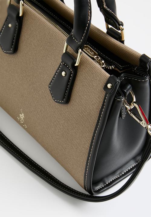 POLO - Sahara small shopper - neutral & black