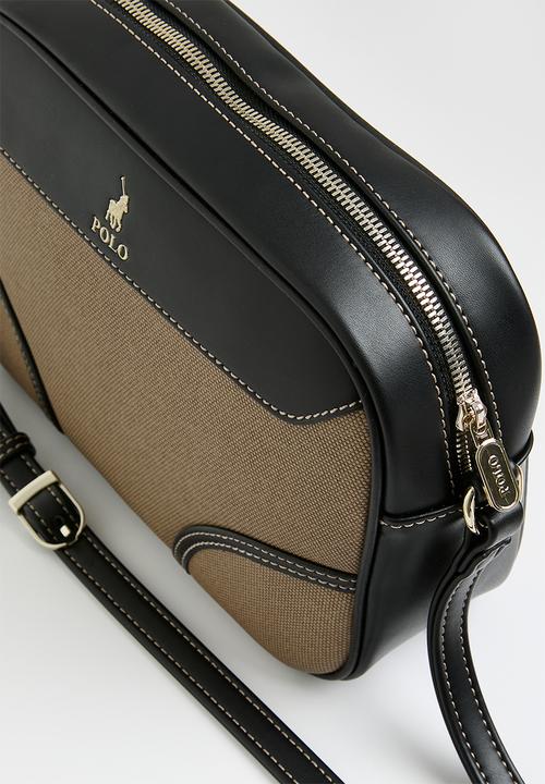 POLO - Sahara camera bag - neutral & black