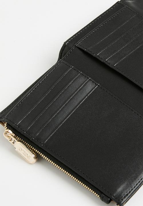 POLO - Sahara compact trifold purse - neutral & black