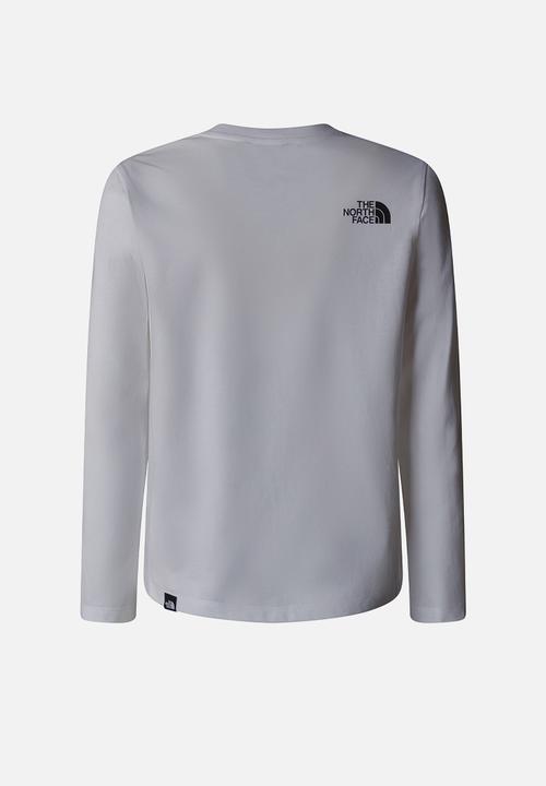 The North Face - Teen Easy Long sleeve Tee - White