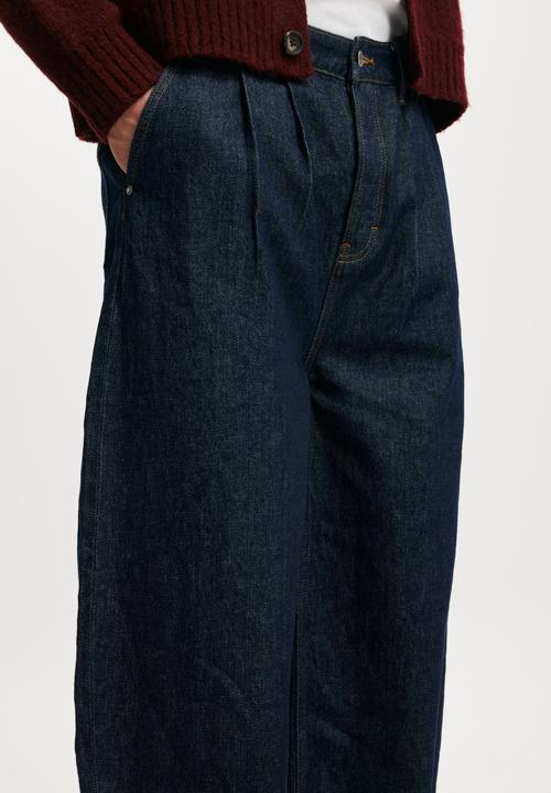 Cotton On - Baggy Balloon Jean - Pleat Shutter Blue