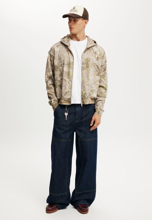 Cotton On - Super Baggy Balloon Jean - Carpenter Shutter Blue