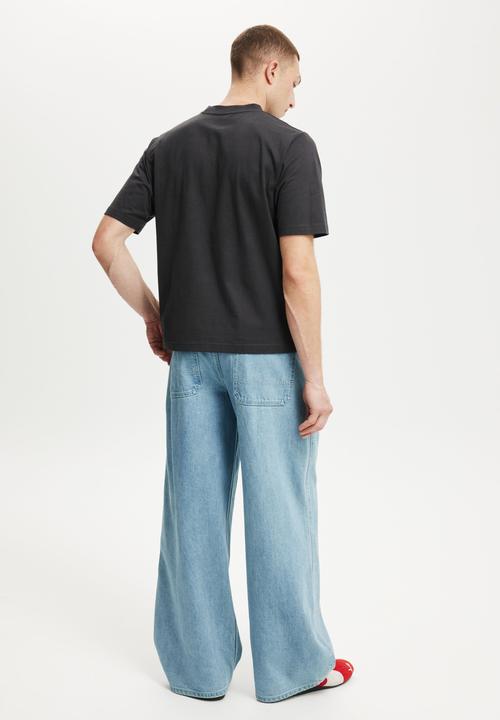 Cotton On - Super Baggy Balloon Jean - Carpenter Sports Blue