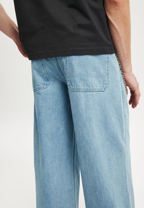 Cotton On - Super Baggy Balloon Jean - Carpenter Sports Blue