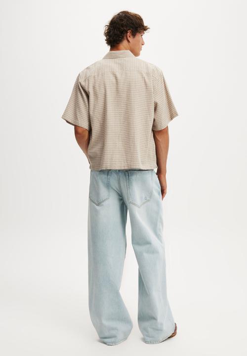 Cotton On - Super Baggy Engineered Jean - Oasis Blue