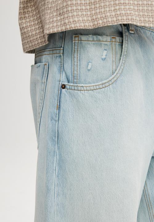 Cotton On - Super Baggy Engineered Jean - Oasis Blue