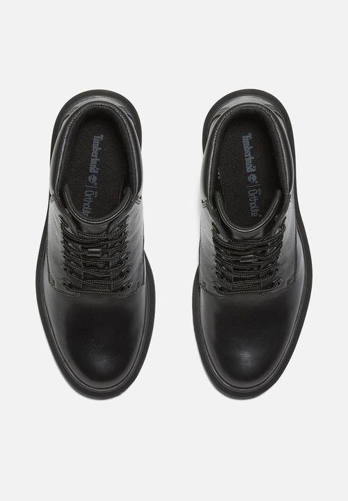Timberland - Allington leather lace up boot - jet black