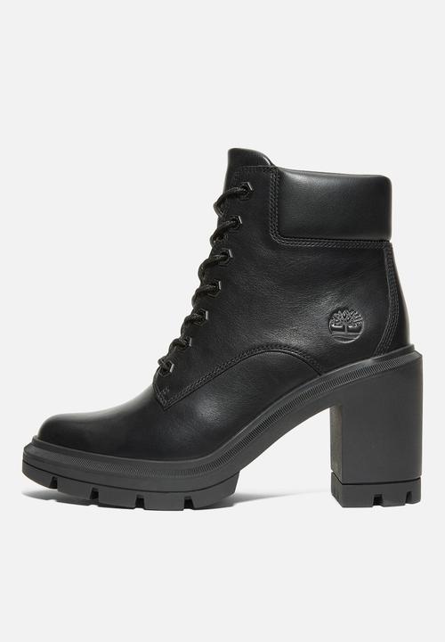 Timberland - Allington leather lace up boot - jet black