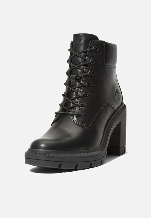 Timberland - Allington leather lace up boot - jet black