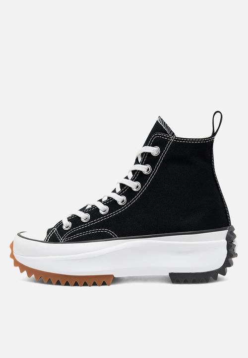 Converse - Run Star Hike Canvas Platform - Black/White/Gum 