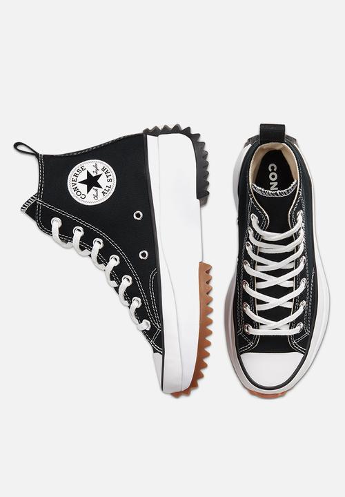 Converse - Run Star Hike Canvas Platform - Black/White/Gum 